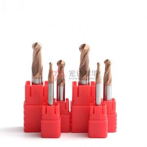 Fresas de extremo HCR65 duraderas de 4 filos, herramientas de corte de carburo para fresado plano - Product Image 5