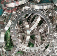 Bride forgée en acier inoxydable 304/316 usinée CNC DN10-DN2000 certifiée ISO 9001 pour l'irrigation agricole, personnalisable OEM