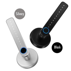 Cerradura Inteligente para Puerta con Huella Dactilar, Contraseña, Tarjeta y Aplicación, Desbloqueo a través del Sistema Tuya para Puertas de Madera - Product Image 1