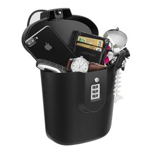 Caja DE SEGURIDAD pequeña para el hogar de 4 dígitos, cerradura de Cable, caja de viaje portátil impermeable, cerradura de combinación para artículos personales de dormitorio universitario de <span class=keywords><strong>playa</strong></span> - Product Image 6