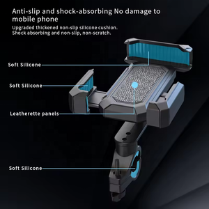 Productos más vendidos 2025 Parasol impermeable resistente a los golpes <span class=keywords><strong>Soporte</strong></span> para teléfono para bicicleta <span class=keywords><strong>Soporte</strong></span> para Teléfono <span class=keywords><strong>Celular</strong></span> para motocicleta Rotación 360 - Product Image 6