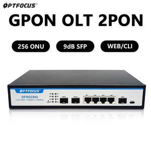 OFSG3502 Mini <span class=keywords><strong>OLT</strong></span> GPON <span class=keywords><strong>SFP</strong></span>+ à 1 ou 2 ports 10GE, prend en charge 256 ONUs - Product Image 2