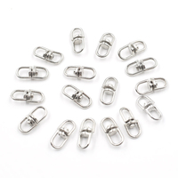 Boucles métal Homard Boutons Sac en cuir Rivets Boucles Chaîne Bijoux Clés Fermoir en alliage de zinc Boucle en 8 formes