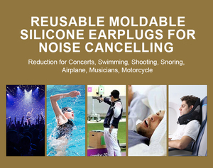 Venta caliente tapones para los oídos de cera moldeables para dormir natación tiro <span class=keywords><strong>ronquidos</strong></span> Bloqueo de <span class=keywords><strong>sonido</strong></span> - Product Image 6