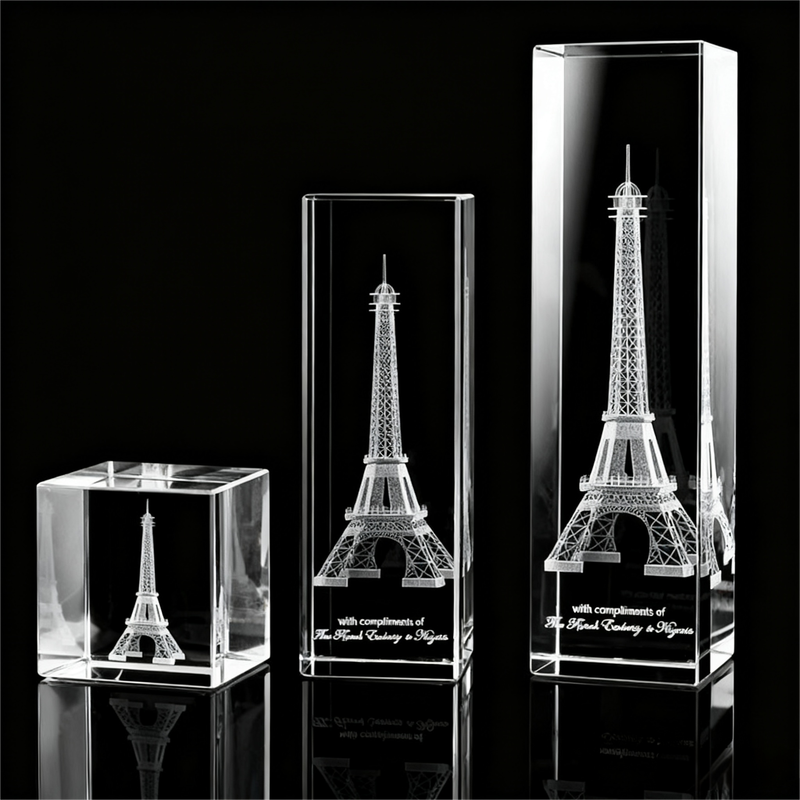 HBL Crystal Crafts Customized Design 3D