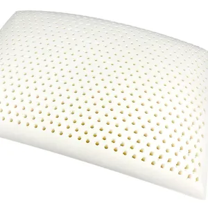 Wholesale Price King Size Breathable Organic 100% Latex Pillow for Shoulder Pain