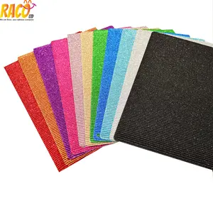 A4 size different thickness super glitter corrugated paper with factory price