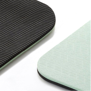 Premium écologique XINGYUN 6mm TPE doux rebond Double face antidérapant tapis de Yoga lignes d'alignement 183cm longueur en gros personnalisé - Product Image 2