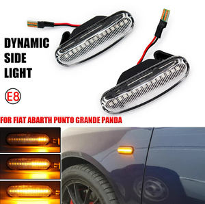 Luci Laterali LED Dinamiche e Indicatori di Direzione per Fiat Abarth Punto Grande Panda 199 Doblo Fiorino 3 e per Peugeot Citroen <span class=keywords><strong>Nemo</strong></span> - Product Image 5