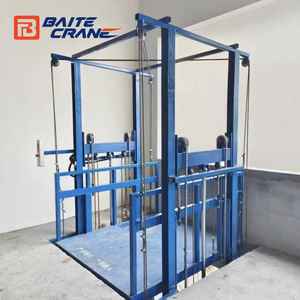 गोदाम के उपयोग के लिए 3 मीटर उठाने की ऊंचाई के साथ अनुकूलित भारी शुल्क 3 टन हाइड्रोलिक ड्राइव कार्गो लिफ्ट - Product Image 2