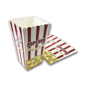 Vente en gros de seaux à <span class=keywords><strong>poulet</strong></span> frit et de gobelets à popcorn jetables en papier biodégradable à paroi simple, pliables et personnalisés, de qualité alimentaire - Product Image 3