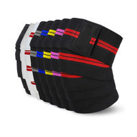 Bandes de genou élastiques en nylon pour haltérophilie et cross-training, respirantes, anti-humidité, protection avancée, unisexe, pour l'été, en gros