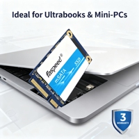 Faspeed SSD Hard Disk Baru 1TB 2TB 256GB 512GB SATA 3 M.2 Internal 3D NAND TLC untuk PC Desktop Laptop Server