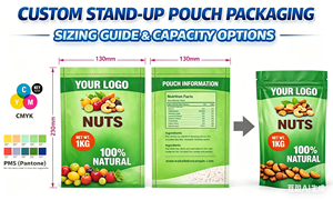 Sacchetto Personalizzato per Alimenti in Carta di Riso Verde con <span class=keywords><strong>Foto</strong></span> Trasparente - Product Image 3