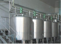 Cuve de fermentation de yaourt Réservoir de mélange de lait réservoir de vieillissement de crème glacée