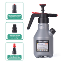 Pulvérisateur de mousse de neige portable à pression manuelle pompe de lavage de voiture 2L buse moussante pulvérisateur à gâchette pulvérisateur