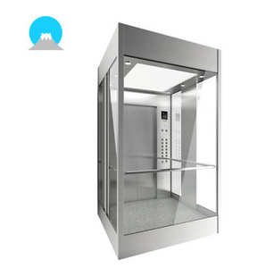 Mesin traksi tanpa gigi penggerak AC lift penumpang 10 orang Jepang Fuji Modern untuk penggunaan rumah luar ruangan bisnis diproduksi - Product Image 1