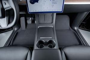 Tapis de Sol de Voiture Antidérapants et Étanche pour Toutes Saisons 2022 Model 3, 3 Pièces 3D XPE pour <span class=keywords><strong>Tesla</strong></span> Model 3 - Product Image 2