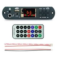Modul Pemutar Musik MP3 Baru dengan Dekoder MP3 12V, Fungsi Rekam Audio, MIC, ECHO, TWS, USB, Kartu TF, AUX, dan FM