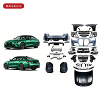 Kit de conversion G80 M3 Style : Pare-chocs, phares, capot, ailes pour BMW G20 G28 320i 330i – Améliorez votre véhicule avec le kit large M3 G80