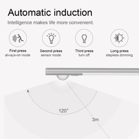 Lampe murale à LED à capteur intelligent de haute qualité multifonctionnelle à économie d'énergie pour le bureau à domicile prend en charge le contrôle du capteur intelligent pour la cuisine