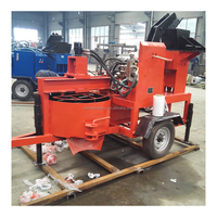 Machine à fabriquer des briques en terre cuite M7mi Twin Mobile Interlocking Brick Block Making Machine avec un prix bas