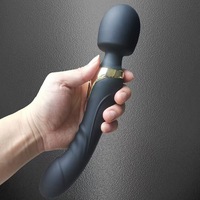 Leistungs starker Dildos Vibrator Doppel motor Silikon großer Zauberstab G-Punkt Massage gerät Sexspielzeug für Paare Klitoris Stimulator für Erwachsene