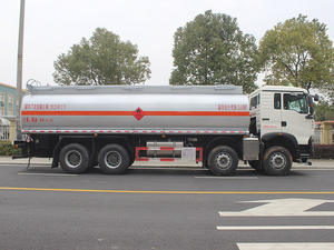 Shanxi Véhicule de transport de réservoir de liquide inflammable à huit roues arrière de 15 tonnes - Product Image 2