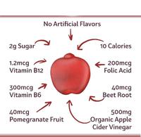 Gummies au vinaigre de cidre OEM ODM GRATUITS, complément ACV pour la perte de poids avec poudre de racine de betterave, gummies végétaliens amincissants