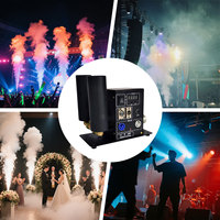 Topflashstar Co2 Jet Fog Machine DMX512 Smog Machine Équipement d'effet de scène Machine à fumée Événements de fête Concert