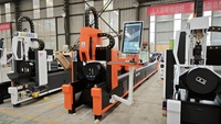 Machine de découpe de tubes laser à fibre CNC à économie d'énergie, faible bruit, haute vitesse, pour la fabrication de tubes métalliques