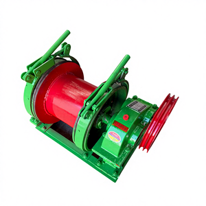 YIWEI 0.5T 수동식 강철 와이어 로프 윈치 (로프 길이 최대 50m) 자동 크레인, 보트 건설, 광산, 부두용 - Product Image 2