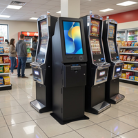 TICO Ahşap Metal Bilet Girişli Kart Çıkışlı Ödüllü Oyun Kiosku Gummy Rush Nakit Çıkışlı Beceri Oyunu Kabini Windows Sistemi