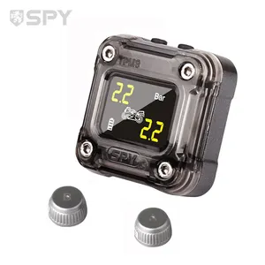 SPY Impermeabile sistema di monitoraggio della pressione dei pneumatici sensore esterno del motociclo tpms per il motociclo