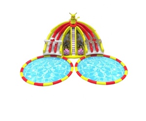 Hot bán thương mại ngoài trời PVC Inflatable trượt nước cho Trampoline công viên & thể thao công viên vui chơi giải trí cơ sở - Product Image 3