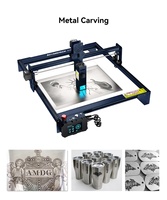 Vente flash ATOMSTACK A10 Pro 50W 410x850mm CNC avec carte mère 32 bits, machine de gravure laser sur plastique, acier inoxydable, verre et métal