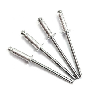 Oferta Especial: Remaches Ciegos de Aluminio de Extremo Abierto, Cabeza Redonda, Clase 4, Grado 1, Zincados, Varios Tamaños, Directo de Fábrica - Product Image 5