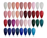 Lehchis Vernis à ongles gel UV professionnel de haute qualité 15 ml Lot de vernis à ongles de nombreuses couleurs Vernis à ongles HEMA TPO GRATUIT OEM Logo personnalisé