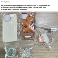 Coque de téléphone portable antichoc en TPU motif lapin de dessin animé pour séries 11-17 Pro Max avec protection d'objectif