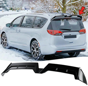 Alerón Trasero para Techo Compatible con Chrysler Pacifica 2017-2026, Accesorios, Estilo Deportivo Negro Brillante, Alerón Adicional para la Parte Superior del Portón Trasero - Product Image 1