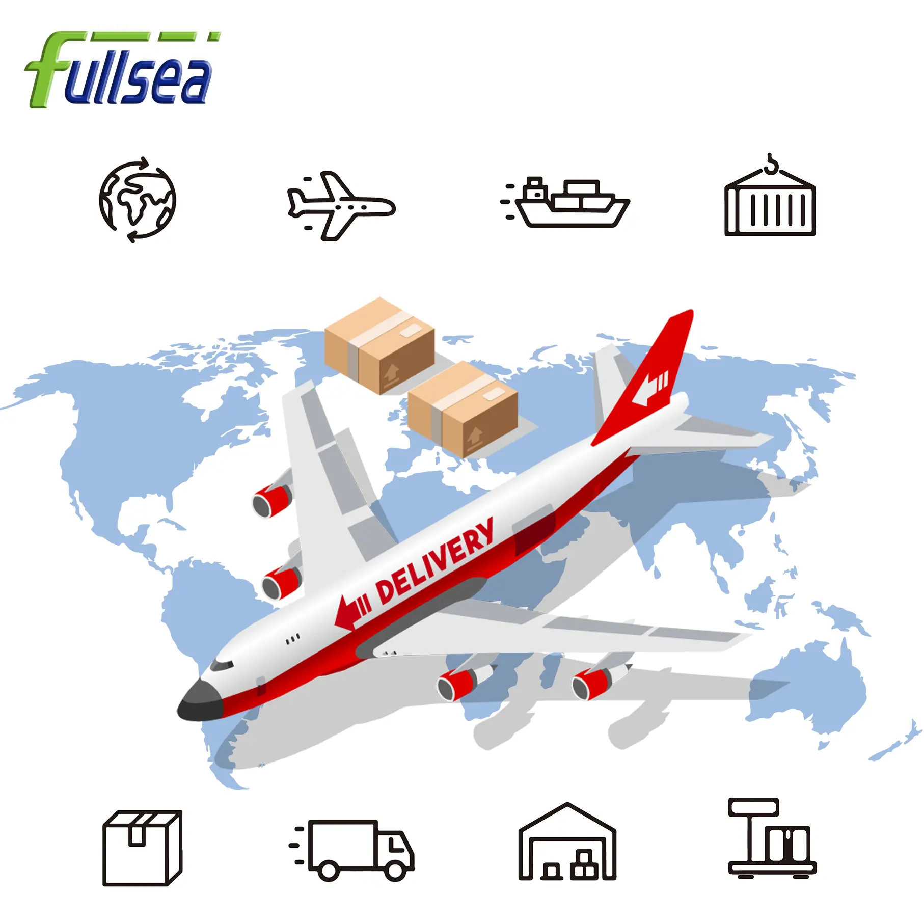 Layanan Logistik dari Cina Ke Mesir/Libya/Niger dengan Angkutan Udara
