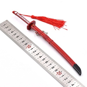 22Cm Kim Loại Trẻ Em Đồ Chơi Akame Ga Giết Murasame Thanh Kiếm <span class=keywords><strong>Katana</strong></span> Anime Cosplay Đạo Cụ Nhật Bản Anime Cosplay Đồ Chơi Thanh Kiếm - Product Image 5