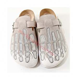 Mules décontractées pour femmes et couples, pantoufles paresseuses grande taille en liège - Product Image 2