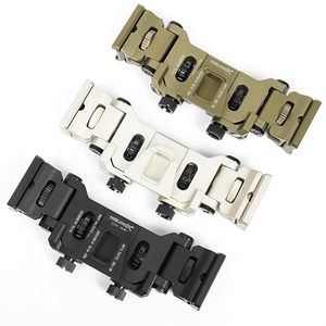 Tactical Metal MUM 14 Binocular Bridge Helmet Mount Holder Adaptador <span class=keywords><strong>de</strong></span> soporte <span class=keywords><strong>Gafas</strong></span> <span class=keywords><strong>de</strong></span> <span class=keywords><strong>visión</strong></span> <span class=keywords><strong>nocturna</strong></span> Accesorios - Product Image 1