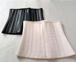 100% látex faja colombiana cintura alta calidad 3 filas ganchos corsé 25 acero deshuesado látex cintura entrenador Shaper - Product Image 3