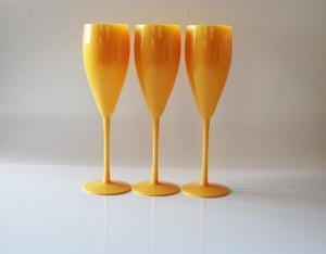 Verres à champagne incassables en polystyrène de 240 ml (8 oz), réutilisables, lavables au lave-vaisselle, sans pied - Product Image 2