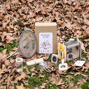 Kit Acchiappa Insetti in Legno Montessori per Esterni, Giocattoli Educativi STEM per Bambini 3-8 Anni con Certificazioni CPC CE EN71 - Product Image 5