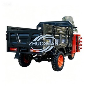 Heavy Duty Electric Dump Tricycle - 1000W-2000W Motor 30-50km/h for Construction/Material Handling - Product Image 2