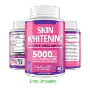 Kapsul Suplemen <span class=keywords><strong>Glutathione</strong></span> Kesehatan E-commerce Dropshipping, Kapsul Pemutih Kulit L-<span class=keywords><strong>Glutathione</strong></span> - Product Image 1