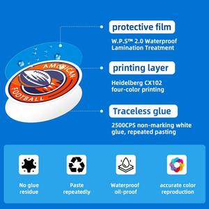 Paquete de 56 Pegatinas de Vinilo Resistentes al Agua con Animales Lindos con Gafas <span class=keywords><strong>para</strong></span> Decorar Diarios, Computadoras Portátiles, Agendas y Álbumes de Recortes - Product Image 6